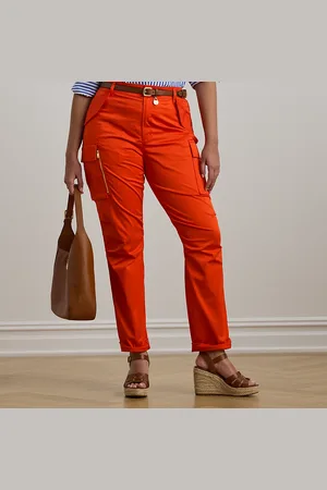Ralph Lauren Plus Größen - Cargo-Hose aus Baumwollatlas