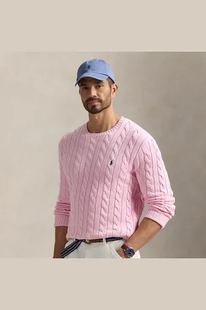 Ralph Lauren Große Größen - Baumwollpullover mit Zopfmuster