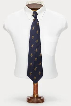 Ralph Lauren Krawatte aus Wolle und Seide mit Logo