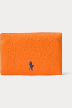 Ralph Lauren Lederkartenetui Polo Play mit Druckknopf