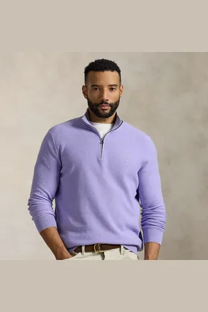 Ralph Lauren Große Größen - Pullover aus Baumwollpiqué