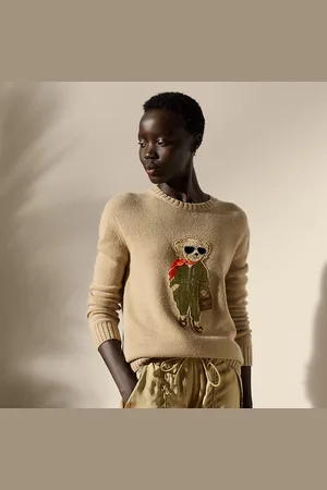 Ralph Lauren Kaschmirpullover mit Aviator Polo Bear