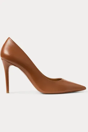 Ralph Lauren Pumps Tenney aus Ziegenleder