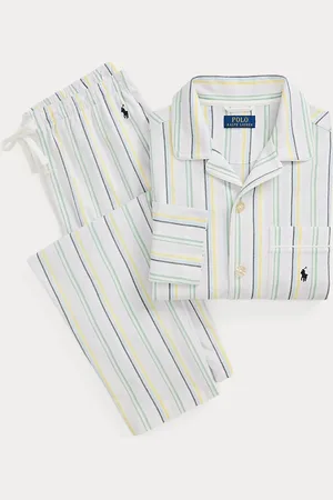 Ralph Lauren Pyjama aus Baumwollpiqué