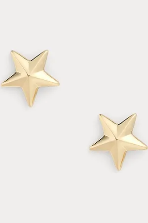 Ralph Lauren Ohrstecker aus vergoldetem Messing