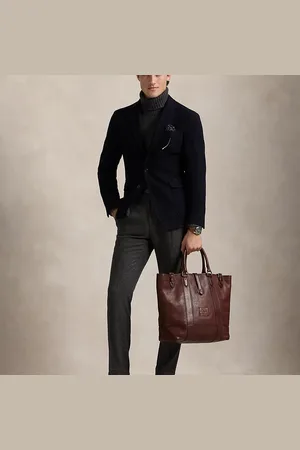 Ralph Lauren Tragetasche Heritage aus Leder