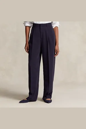 Ralph Lauren Plisseehose mit geradem Bein