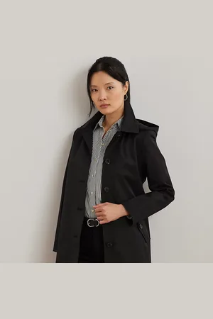 Ralph Lauren Balmacaan-Mantel mit Kapuze