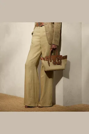 Ralph Lauren Hose Dean aus Seiden-Leinen-Twill