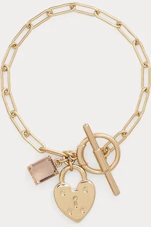 Ralph Lauren Armband mit Stein und Herzanhänger
