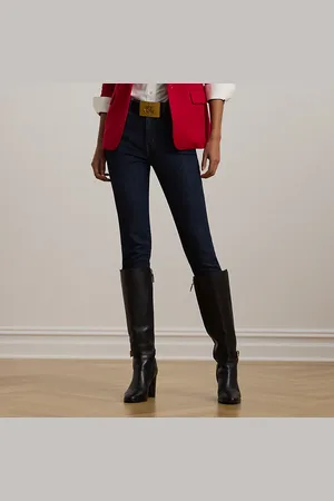Ralph Lauren Skinny-Fit Jeans in Knöchellänge