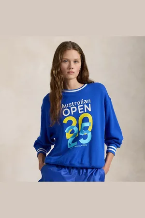 Ralph Lauren Logo-Terry-Sweatshirt Australian Open