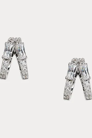 Ralph Lauren Geteilte Creolen aus Sterlingsilber