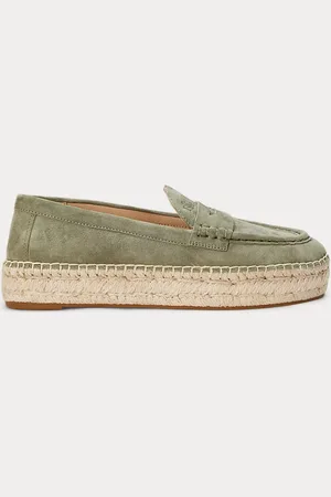 Ralph Lauren Loafer-Espadrille Luize aus Wildleder
