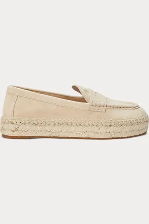 Ralph Lauren Loafer-Espadrille Luize aus Wildleder