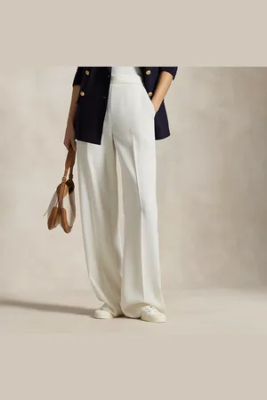 Ralph Lauren Satinhose mit weitem Bein