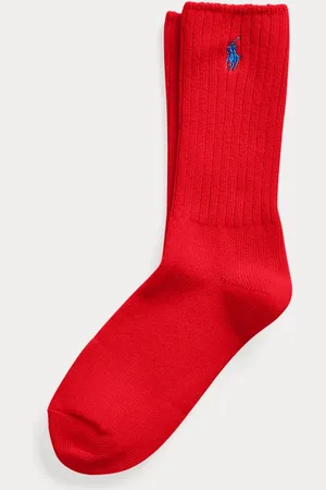 Ralph Lauren Crew-Socken mit gesticktem Pony