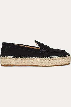 Ralph Lauren Loafer-Espadrille Luize aus Wildleder