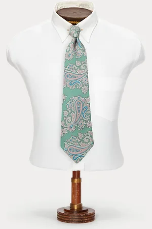 Ralph Lauren Handgefertigte Paisley-Krawatte