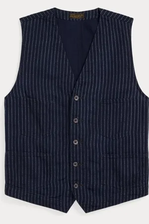Ralph Lauren Twill-Weste in Indigo