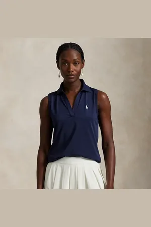 Ralph Lauren Ärmelloses Poloshirt im Tailored-Fit