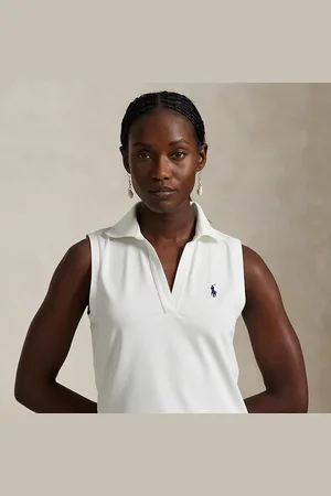 Ralph Lauren Ärmelloses Poloshirt im Tailored-Fit