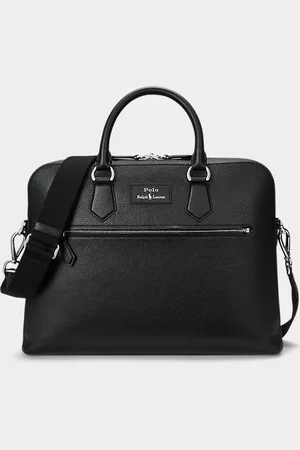 Ralph Lauren Umhängetasche aus Narbenleder