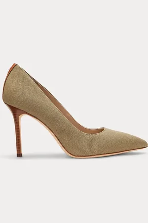 Ralph Lauren Pumps Lindella II mit Lederbesatz