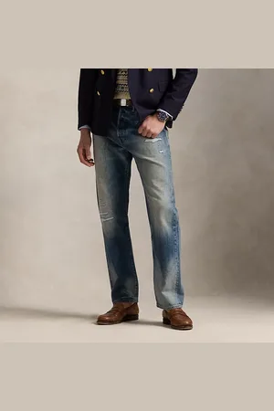 Ralph Lauren Heritage-Straight-Fit Jeans im Used-Look