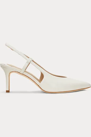 Ralph Lauren Leder-Pumps Khloe mit Fersenriemchen