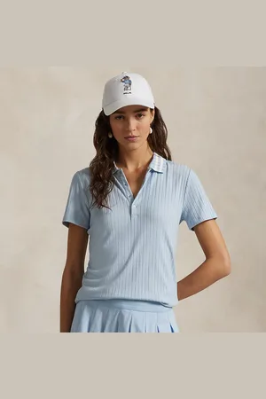 Ralph Lauren Slim-Fit geripptes Poloshirt