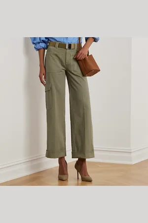 Ralph Lauren Cargohose mit Bundfalten und weitem Bein