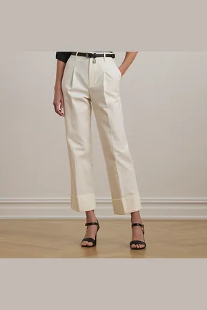 Ralph Lauren 7/8-Hose aus Baumwollstretch