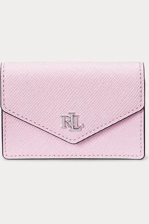 Ralph Lauren Kleines Kartenetui aus Schraffurleder