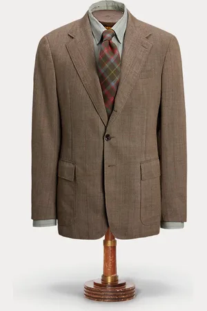Ralph Lauren Wolljackett mit Glencheck-Muster