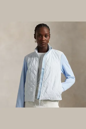 Ralph Lauren Hybrid-Jacke mit gesteppter Bahn