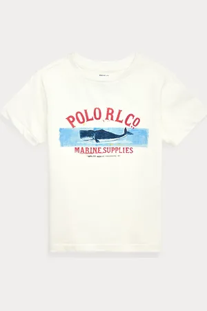 Ralph Lauren Baumwolljersey-T-Shirt mit Grafik