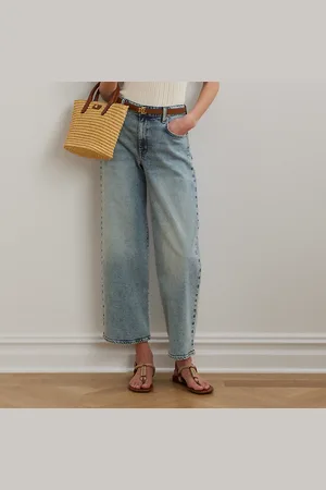 Ralph Lauren 7/8-Jeans mit hoher Leibhöhe