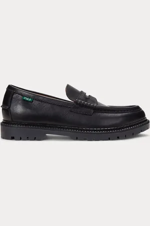 Ralph Lauren Leder-Pennyloafer Jett mit Profilsohle