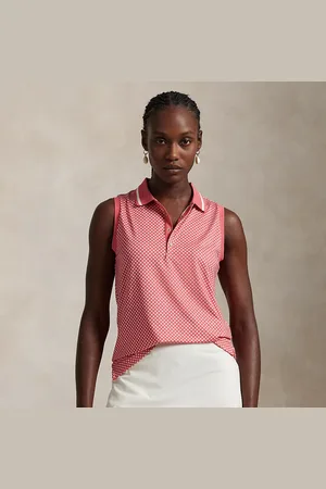 Ralph Lauren Ärmelloses Poloshirt im Tailored-Fit