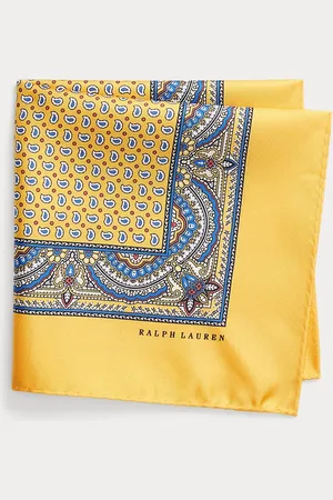 Ralph Lauren Gemustertes Einstecktuch aus Seidentwill