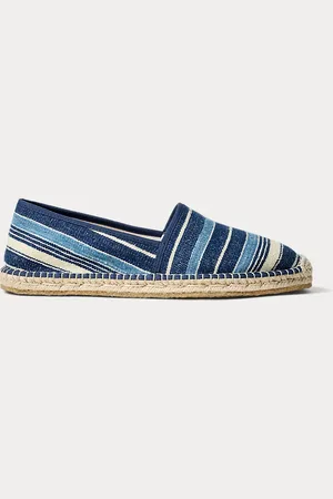 Ralph Lauren Handgewebte Jackquard-Espandrille