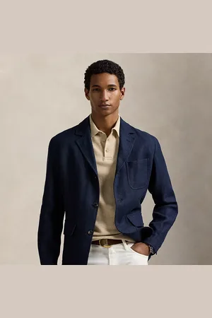 Ralph Lauren Tailored-Fit Jacke mit Fischgratmuster