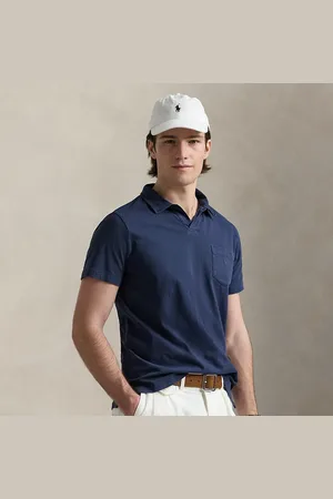 Ralph Lauren Standard-Fit Baumwoll-Leinen-Poloshirt