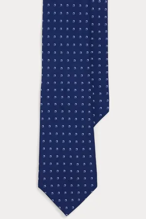 Ralph Lauren Gemusterte Seidenkrawatte
