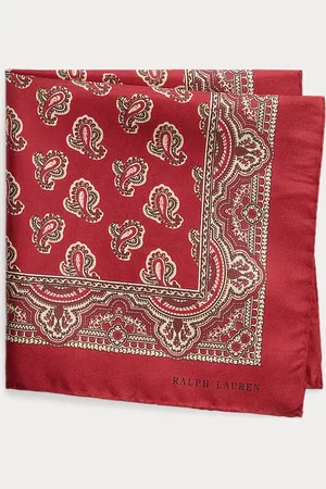 Ralph Lauren Seiden-Einstecktuch mit Kiefernmotiv