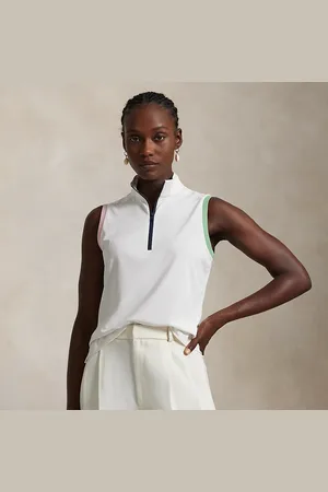 Ralph Lauren Slim-Fit Poloshirt mit Reißverschluss
