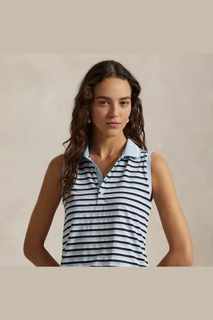 Ralph Lauren Ärmelloses Poloshirt im Tailored-Fit