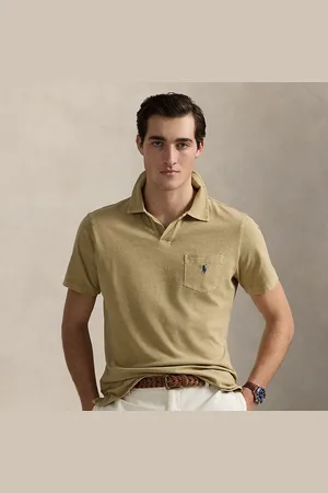Ralph Lauren Standard-Fit Baumwoll-Leinen-Poloshirt