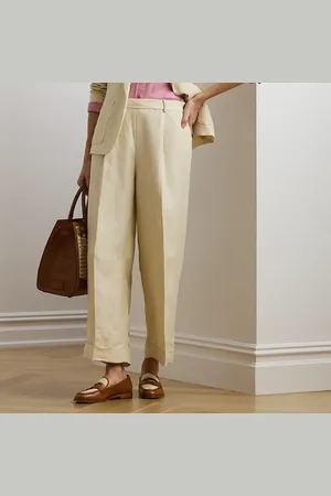 Ralph Lauren Twillhose mit weitem Bein